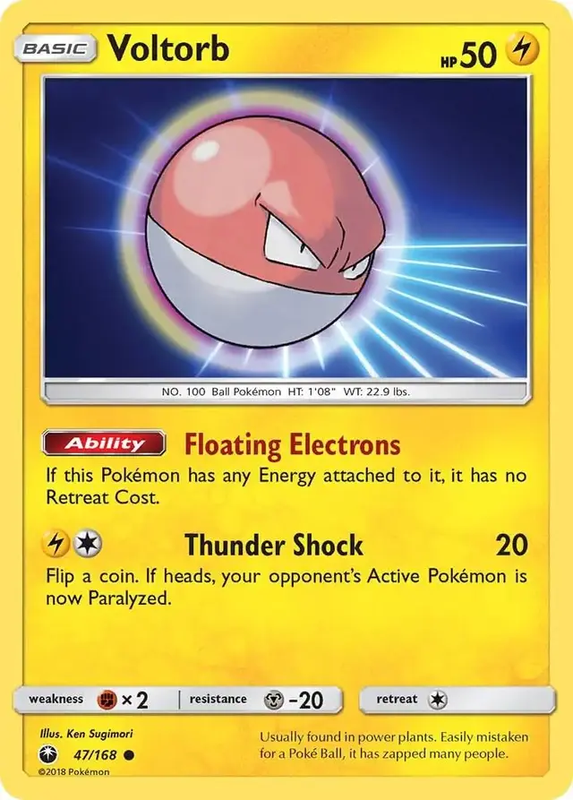 Voltorb - Pokemon Celestial Storm #47
