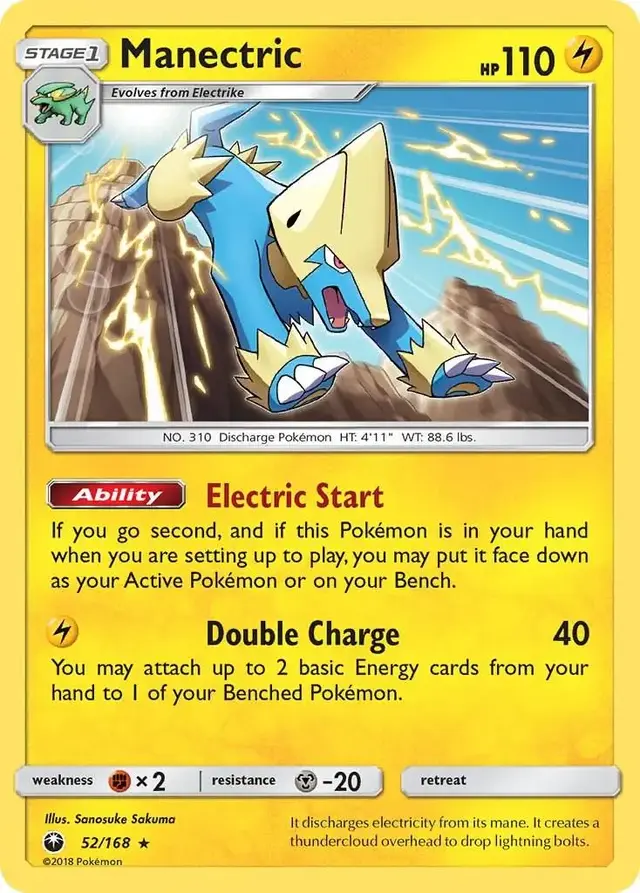 Manectric - Pokemon Celestial Storm #52