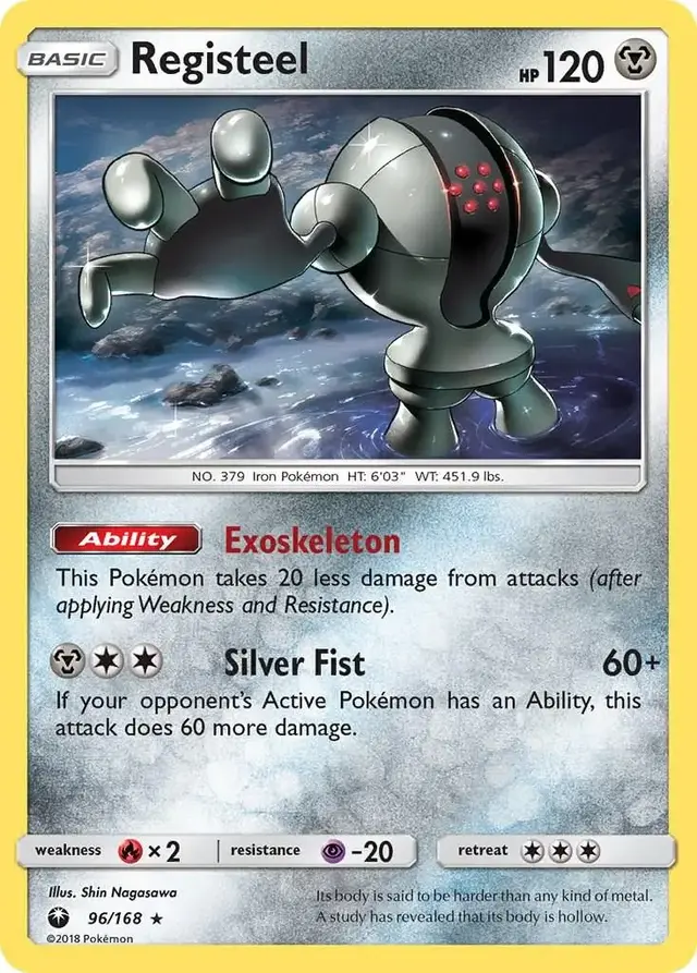 Registeel - Pokemon Celestial Storm #96