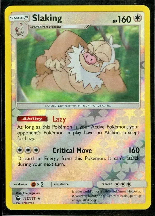 Slaking [Reverse Holo]