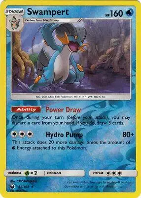Swampert [Reverse Holo] - Pokemon Celestial Storm #35
