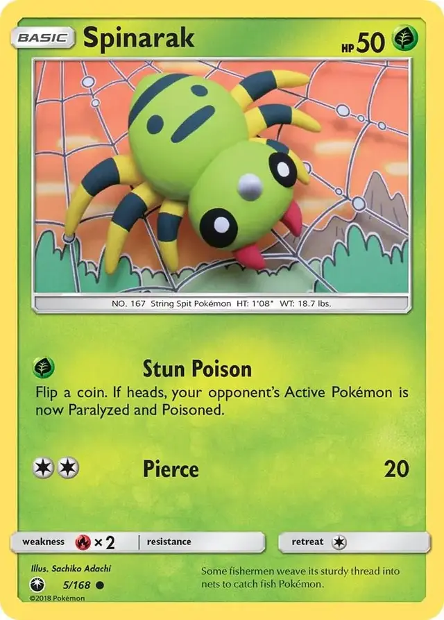 Spinarak - Pokemon Celestial Storm #5