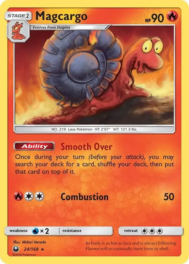 Magcargo - Pokemon Celestial Storm #24