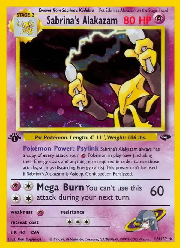 Sabrina's Alakazam [1st Edition]