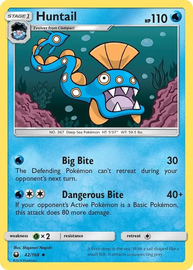Huntail - Pokemon Celestial Storm #42