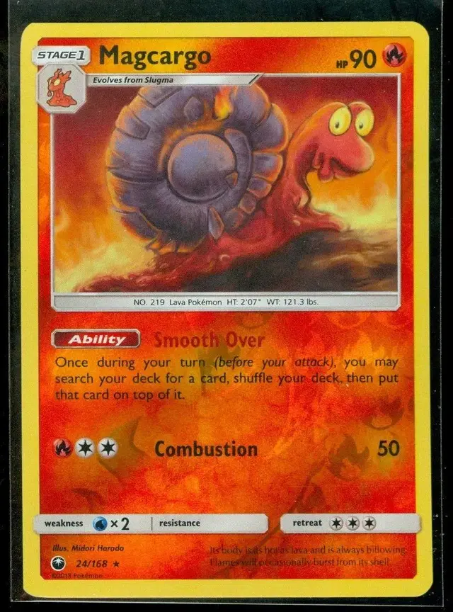 Magcargo [Reverse Holo] - Pokemon Celestial Storm #24