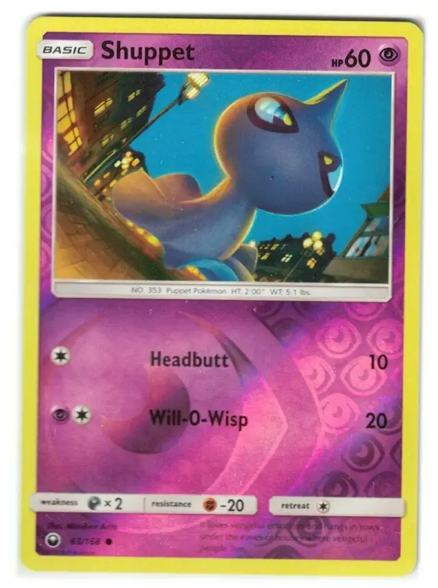 Shuppet [Reverse Holo] - Pokemon Celestial Storm #63