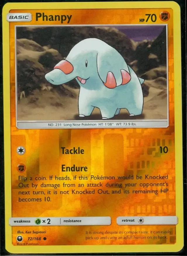 Phanpy [Reverse Holo] - Pokemon Celestial Storm #72