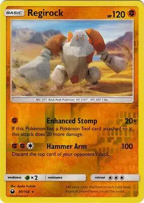 Regirock [Reverse Holo]