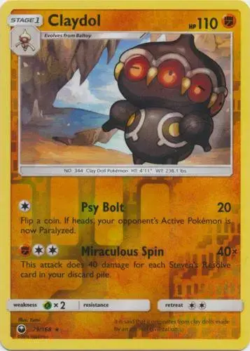 Claydol [Reverse Holo]