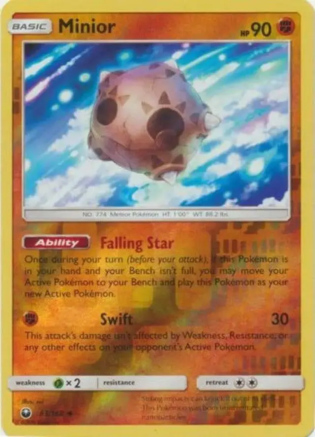 Minior [Reverse Holo] - Pokemon Celestial Storm #83