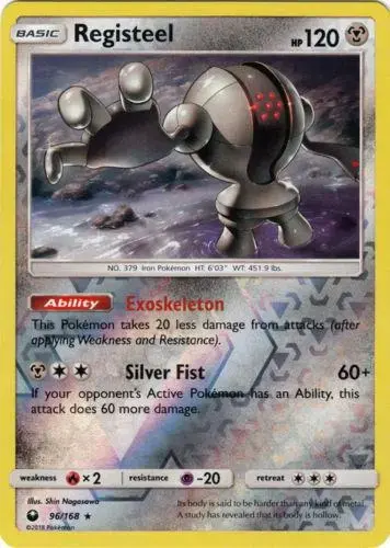 Registeel [Reverse Holo] - Pokemon Celestial Storm #96
