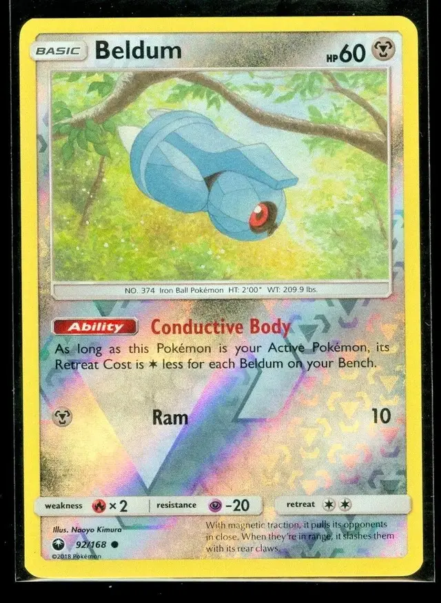 Beldum [Reverse Holo] - Pokemon Celestial Storm #92