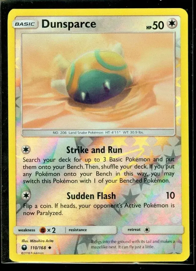 Dunsparce [Reverse Holo]