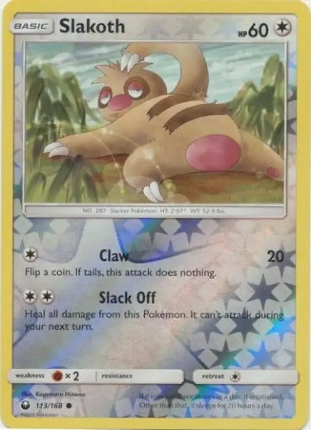 Slakoth [Reverse Holo]