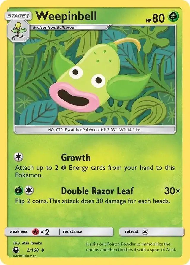 Weepinbell - Pokemon Celestial Storm #2