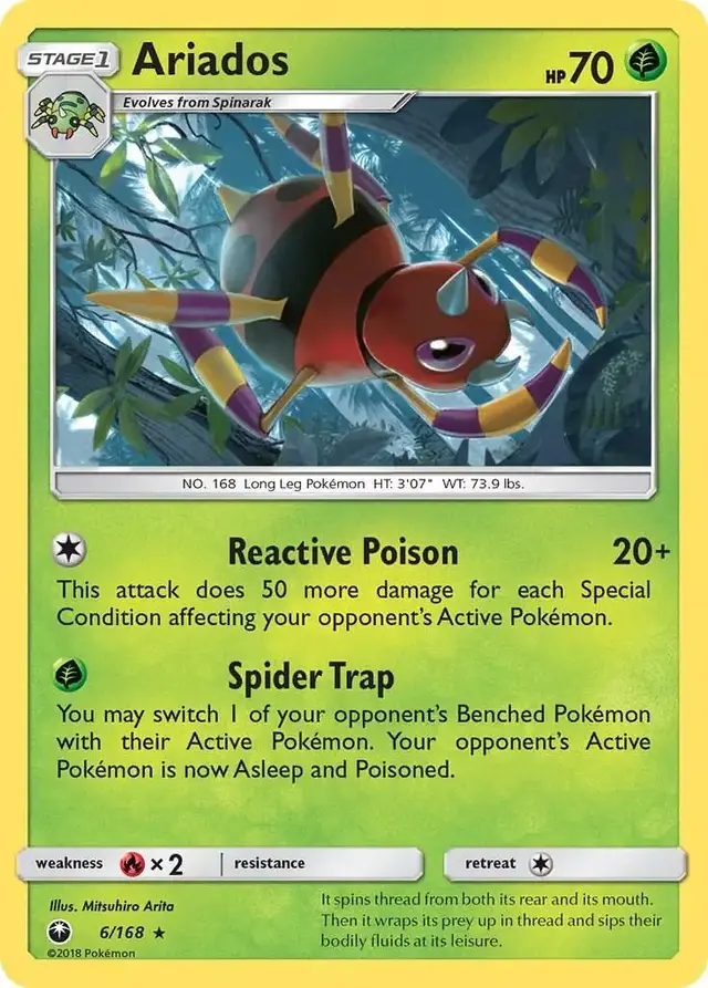 Ariados - Pokemon Celestial Storm #6