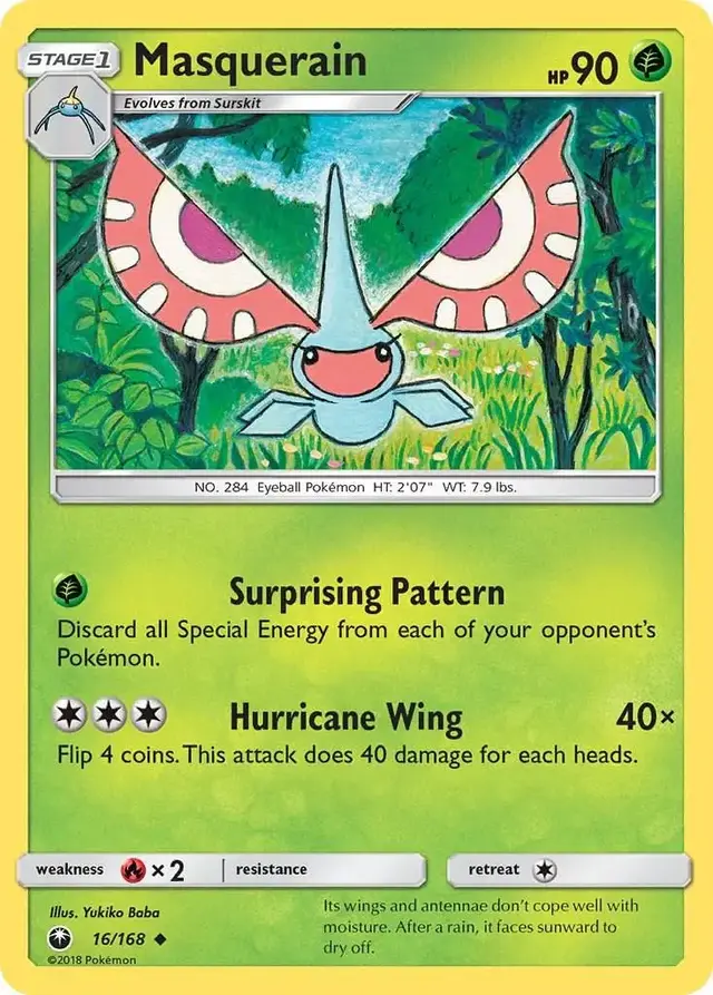 Masquerain - Pokemon Celestial Storm #16