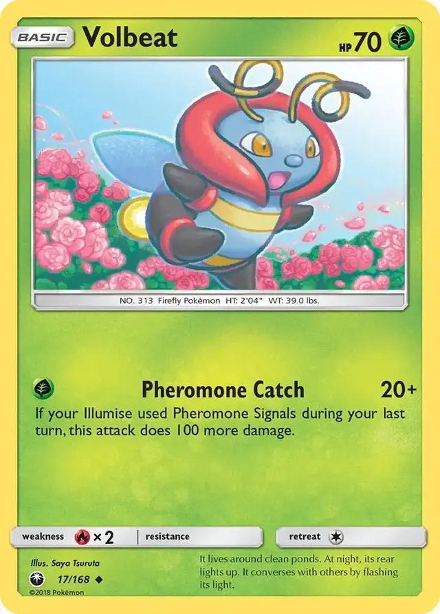 Volbeat - Pokemon Celestial Storm #17