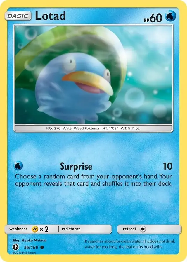 Lotad - Pokemon Celestial Storm #36