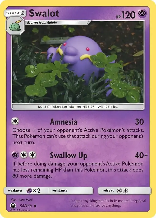 Swalot - Pokemon Celestial Storm #58