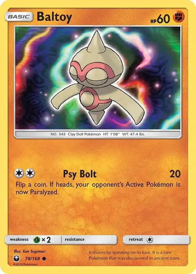 Baltoy - Pokemon Celestial Storm #78