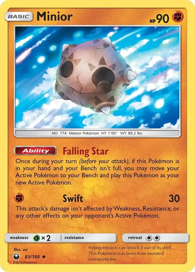 Minior - Pokemon Celestial Storm #83