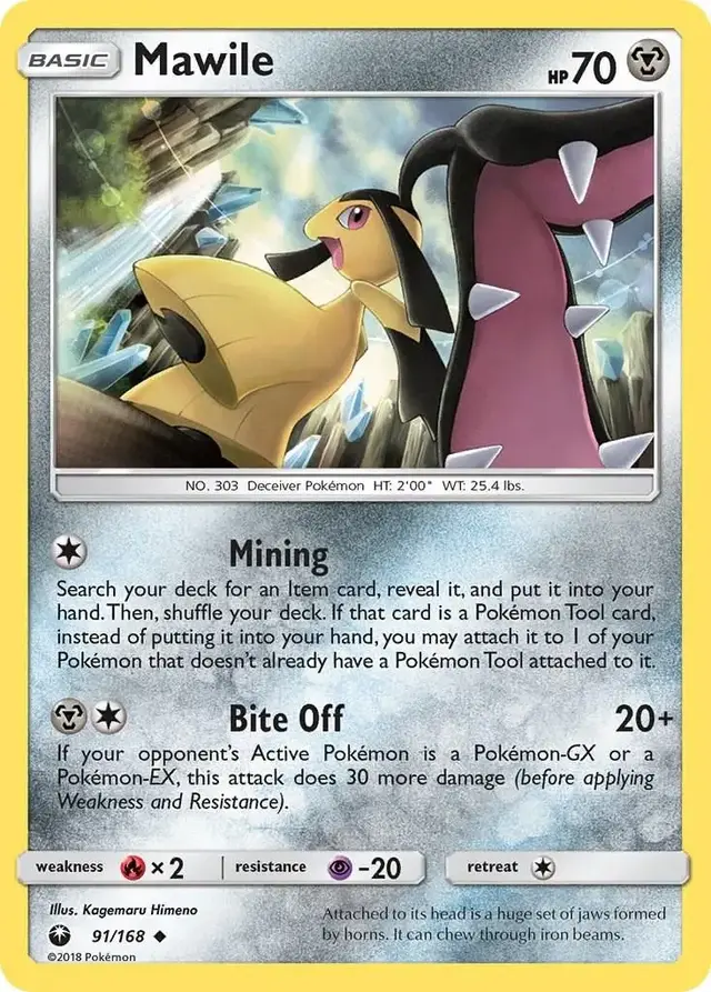 Mawile - Pokemon Celestial Storm #91
