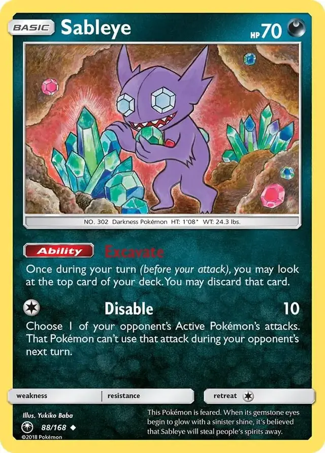 Sableye - Pokemon Celestial Storm #88