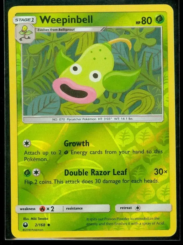 Weepinbell [Reverse Holo]
