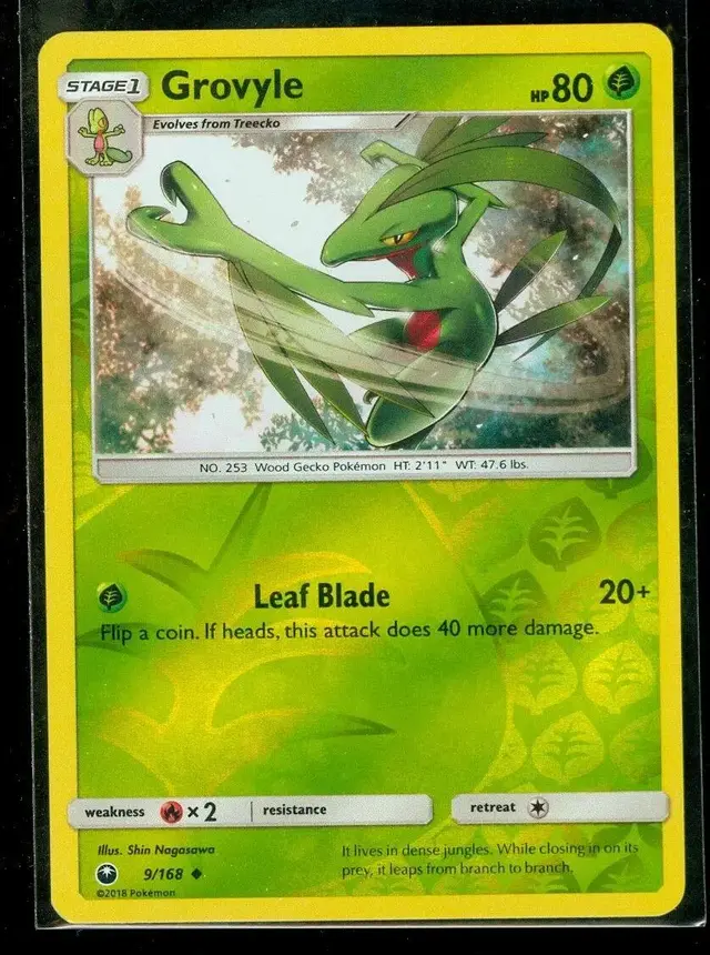 Grovyle [Reverse Holo] - Pokemon Celestial Storm #9