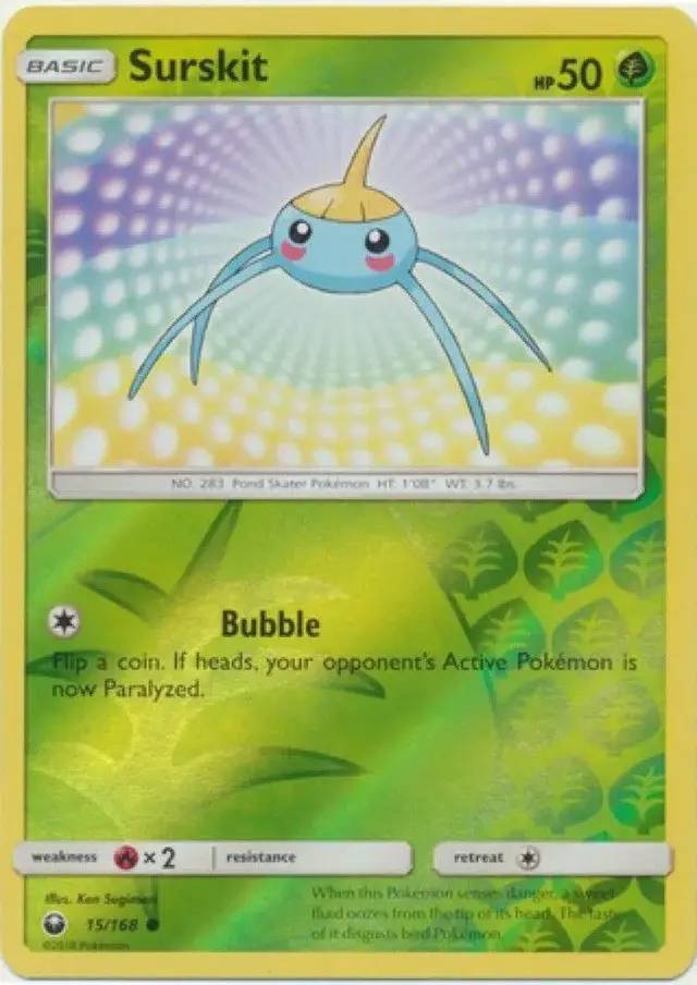 Surskit [Reverse Holo] - Pokemon Celestial Storm #15