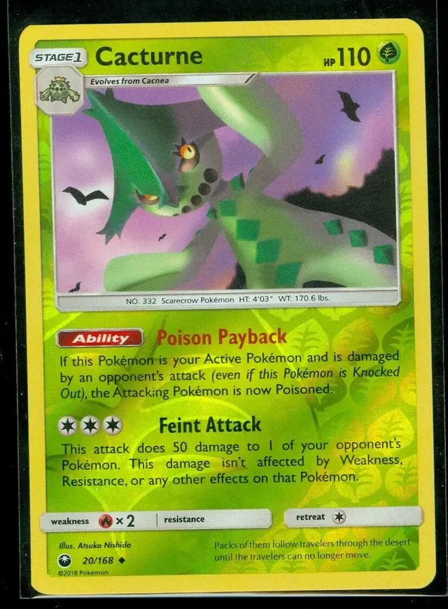 Cacturne [Reverse Holo]