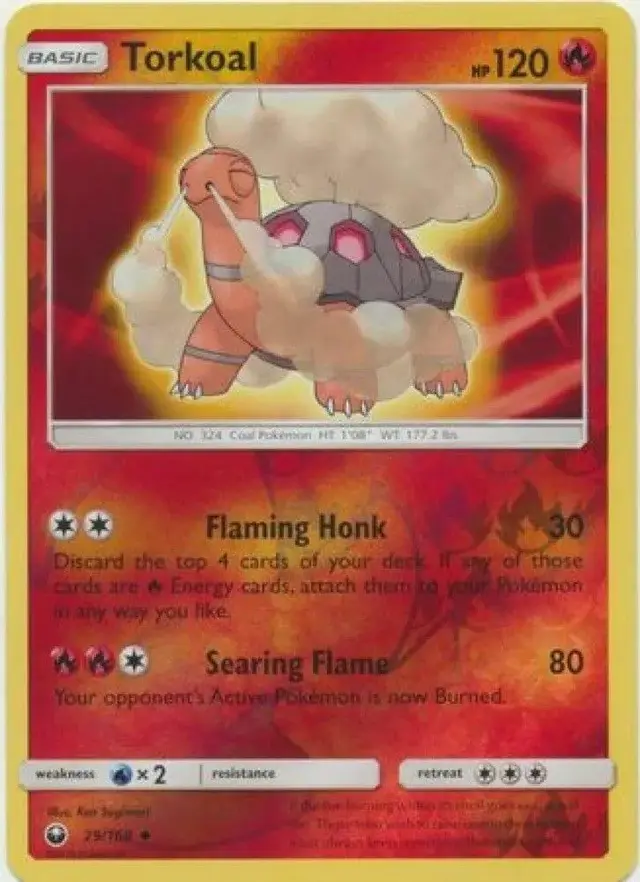 Torkoal [Reverse Holo]