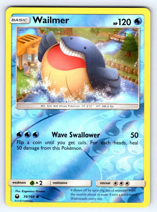 Wailmer [Reverse Holo]