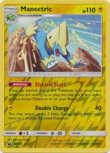 Manectric [Reverse Holo] - Pokemon Celestial Storm #52