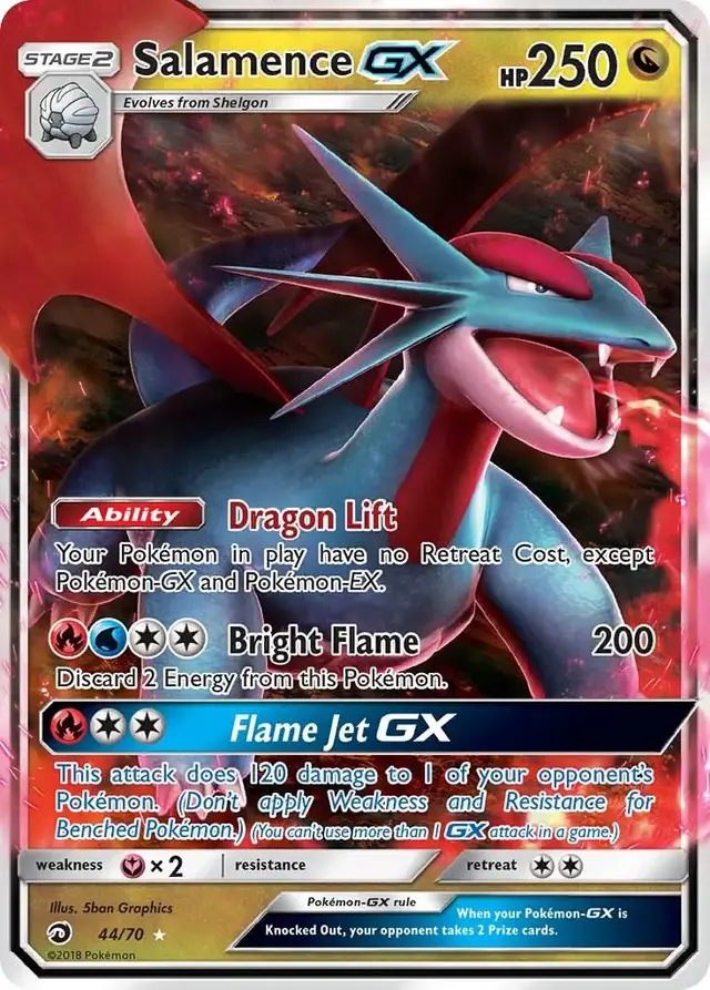 Salamence GX - Pokemon Dragon Majesty #44
