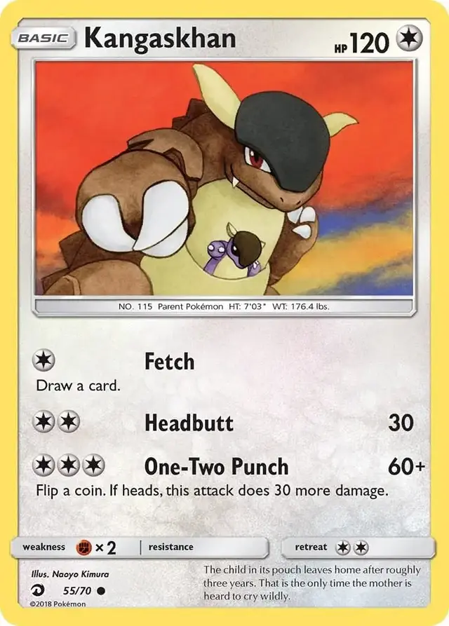 Kangaskhan - Pokemon Dragon Majesty #55