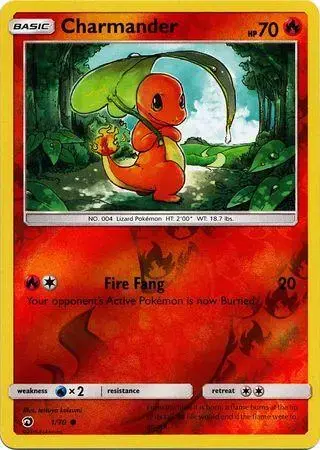 Charmander [Reverse Holo] - Pokemon Dragon Majesty #1