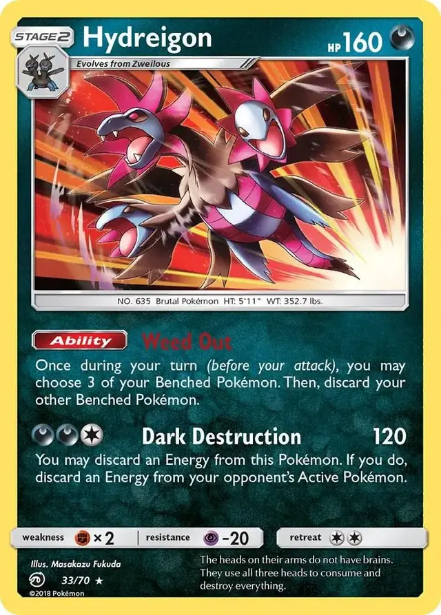 Hydreigon - Pokemon Dragon Majesty #33