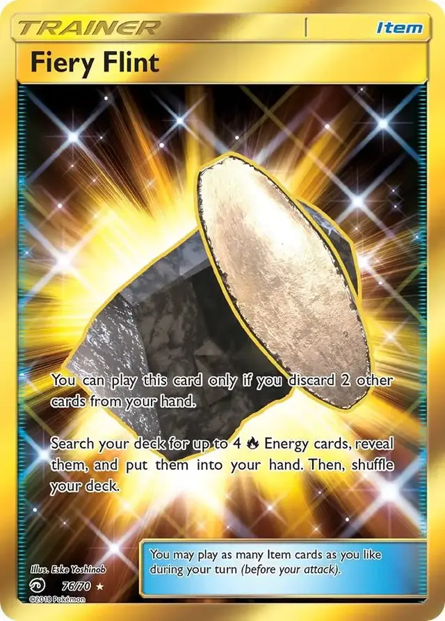 Fiery Flint - Pokemon Dragon Majesty #76