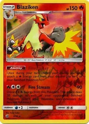 Blaziken [Reverse Holo] - Pokemon Dragon Majesty #6