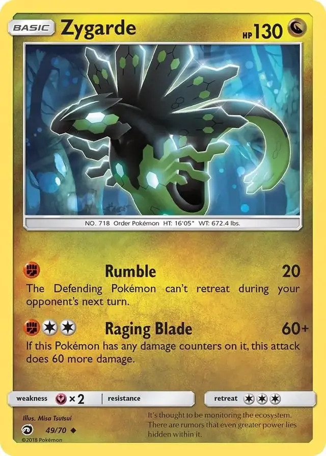 Zygarde - Pokemon Dragon Majesty #49