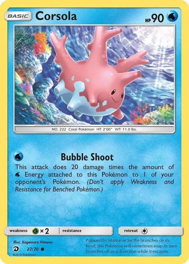 Corsola - Pokemon Dragon Majesty #27