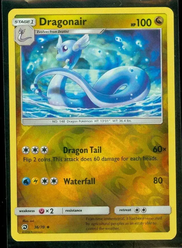 Dragonair [Reverse Holo] - Pokemon Dragon Majesty #36