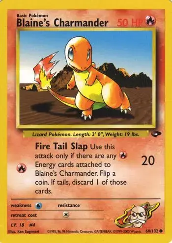 Blaine's Charmander - Pokemon Gym Challenge #60