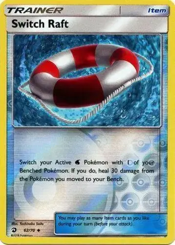 Switch Raft [Reverse Holo] - Pokemon Dragon Majesty #62