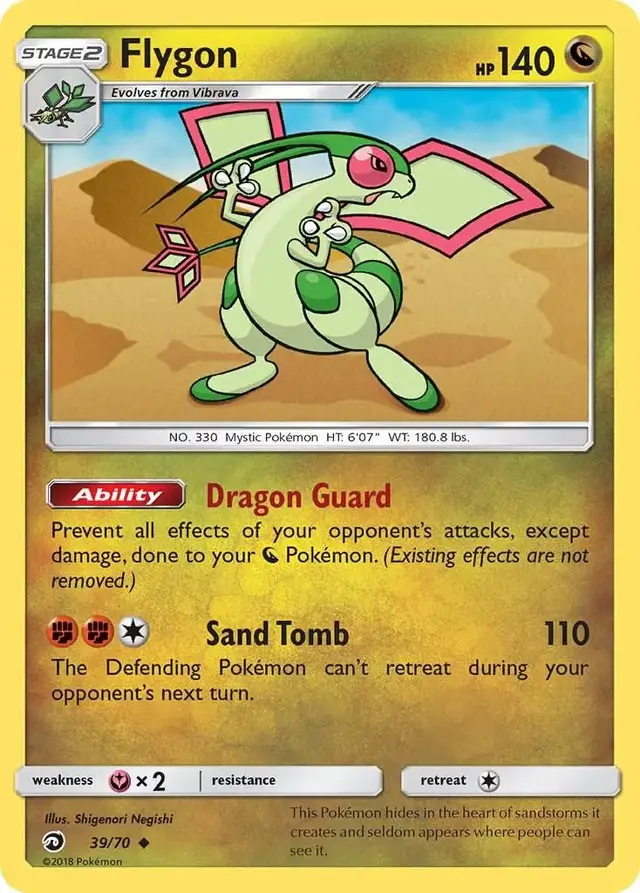 Flygon - Pokemon Dragon Majesty #39