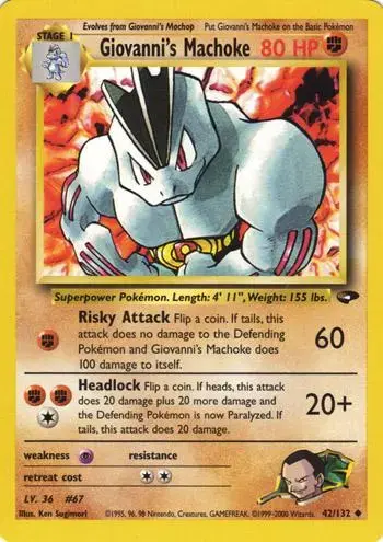 Giovanni's Machoke - Pokemon Gym Challenge #42