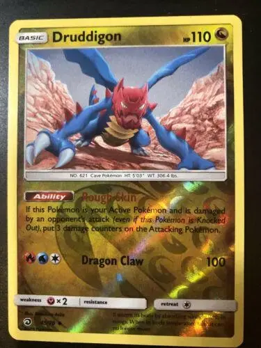 Druddigon [Reverse Holo] - Pokemon Dragon Majesty #45